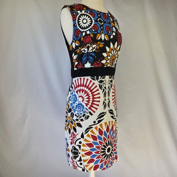 Desigual Vest Bianca Sleeveless Multicolor Floral Print Dress XL - Picture 2 of 16
